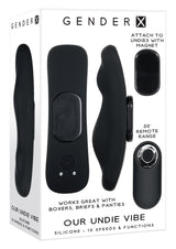 Gender X OUR UNDIE VIBE - Panty Vibe 9.6cm > Sex Toys For Ladies > Panty Vibes - Tophatter Daily Deals