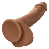 Dual Density Silicone Studs 6.25 Inch Brown > Dildos > Realistic Dildos - Tophatter Daily Deals