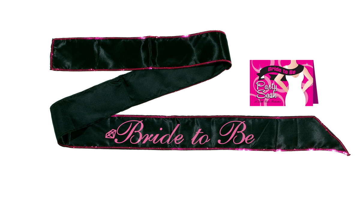 Bride to Be Black Hens Party Sash Adult Accessory > Novelties > Party Supplies - Tophatter Daily Deals