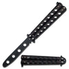 Butterfly Practice Knife - Black - TOPHATTER'S ARMORY DEALS Collectible Weapons - Tophatter Daily Deals