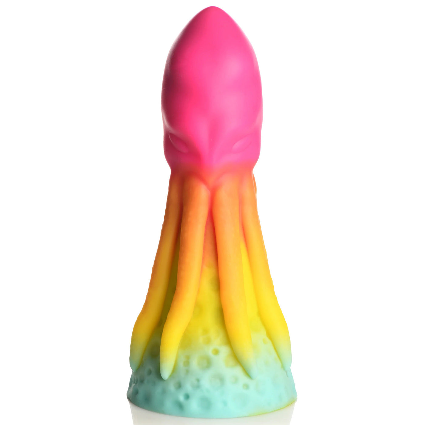 Creature Cocks King Kraken (Rainbow) Silicone Dildo 8.1 Inches – Premium Flexible Dildo > Dildos > Fantasy - Tophatter Daily Deals