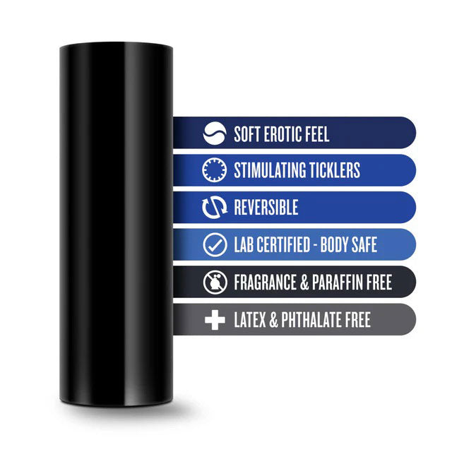 M For Men Stroke Sleeve (Black) – Sleek Masturbation Sleeve > Sex Toys For Men > Masturbators Cup - Tophatter Daily Deals