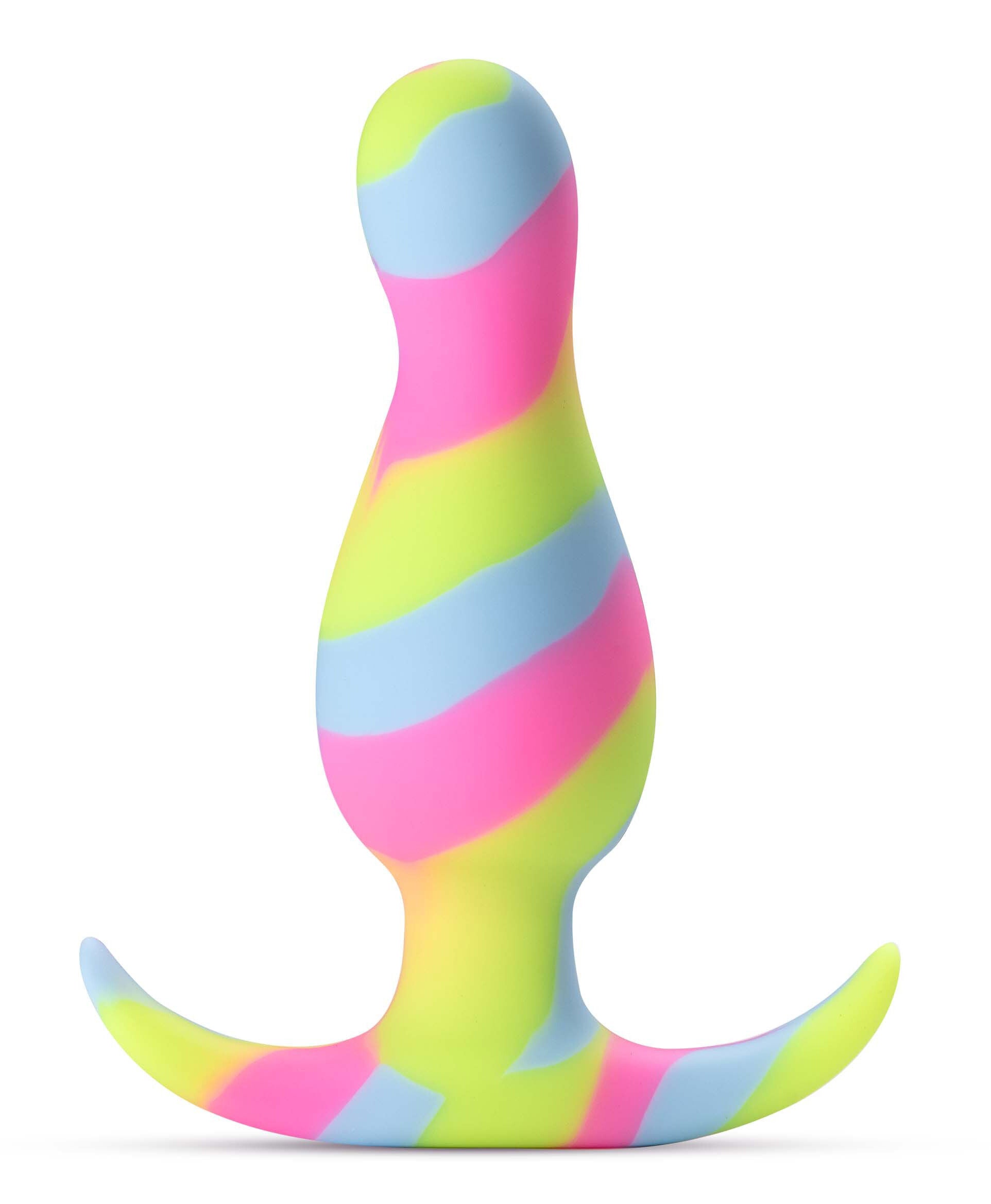 Avant Kaleido (Lime) – Ultrasilk Smooth Silicone Curved Vibrator > Anal Range > Vibrating Butt Plugs - Tophatter Daily Deals