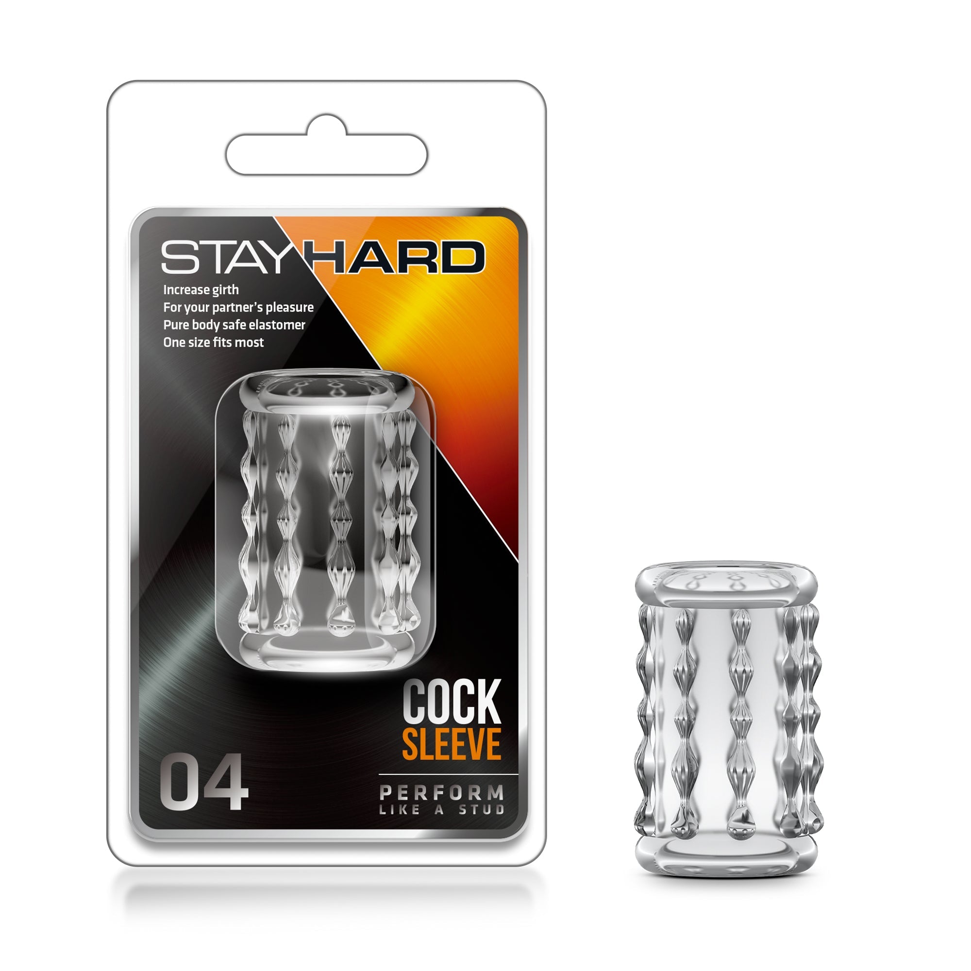Stay Hard Cock Sleeve 04 Premium Penis Sleeve > Sex Toys For Men > Penis Sleeves - Tophatter Daily Deals