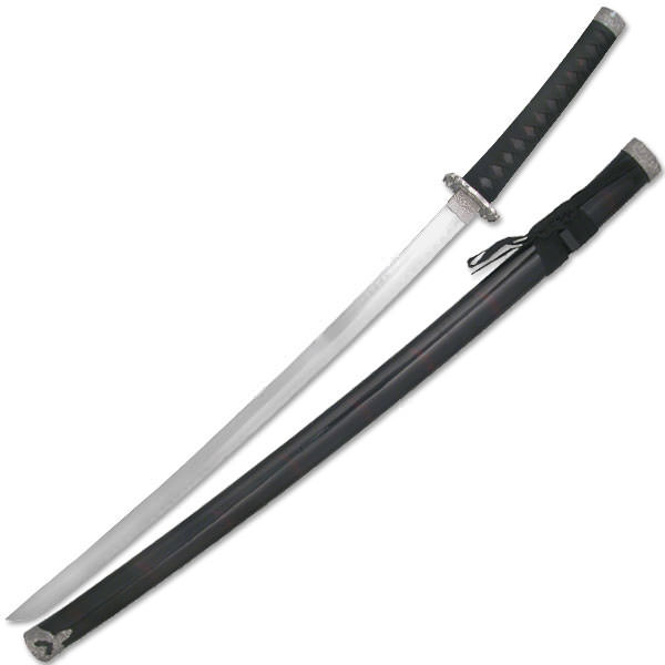 Black Splash Samurai Katana Sword Collectible Weapons - Tophatter Daily Deals