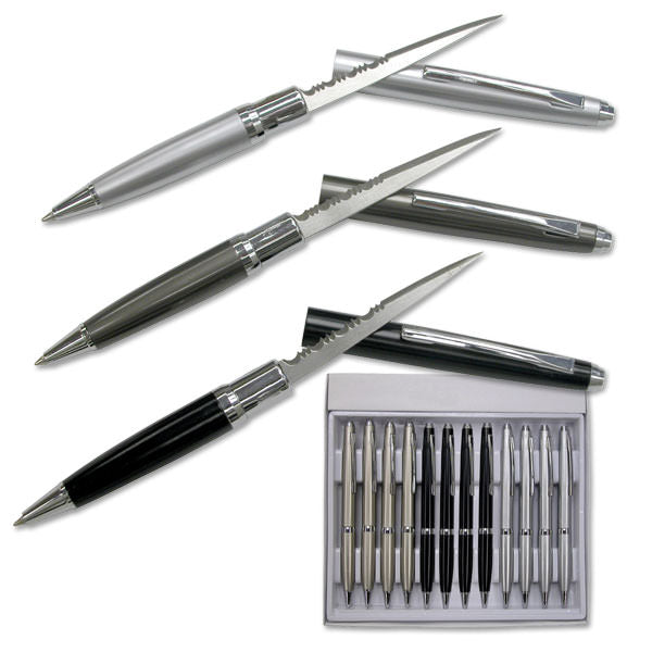 One Dozen Letter Opener Pen Knife Set Collectible Weapons - Tophatter Daily Deals