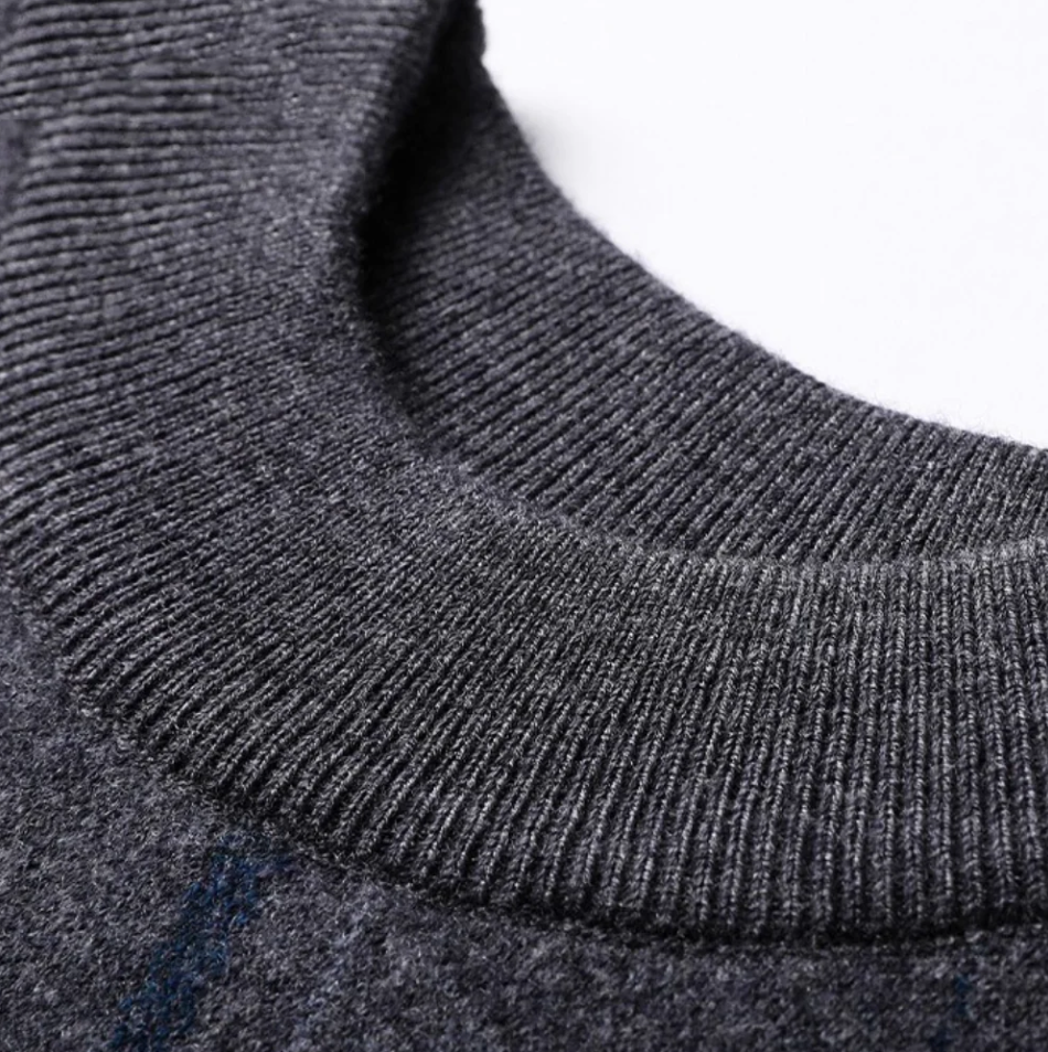 Soft Classic Men’s Crew Sweater – Slim Fit, Wool, Everyday - Tophatter Daily Deals