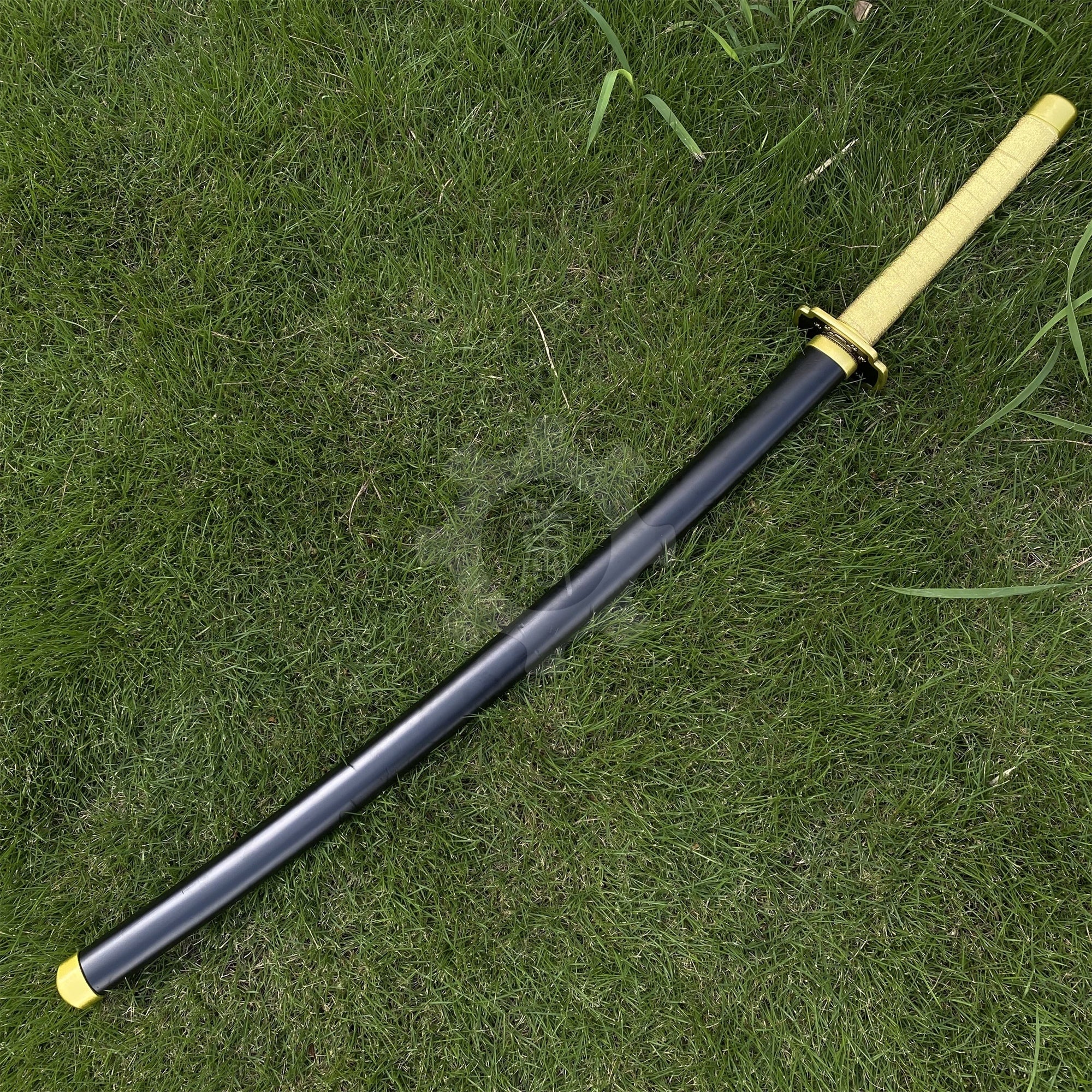 IRL Yoriichi Nichirin Sword Katana-Carbon Steel 1045 - Tophatter Daily Deals