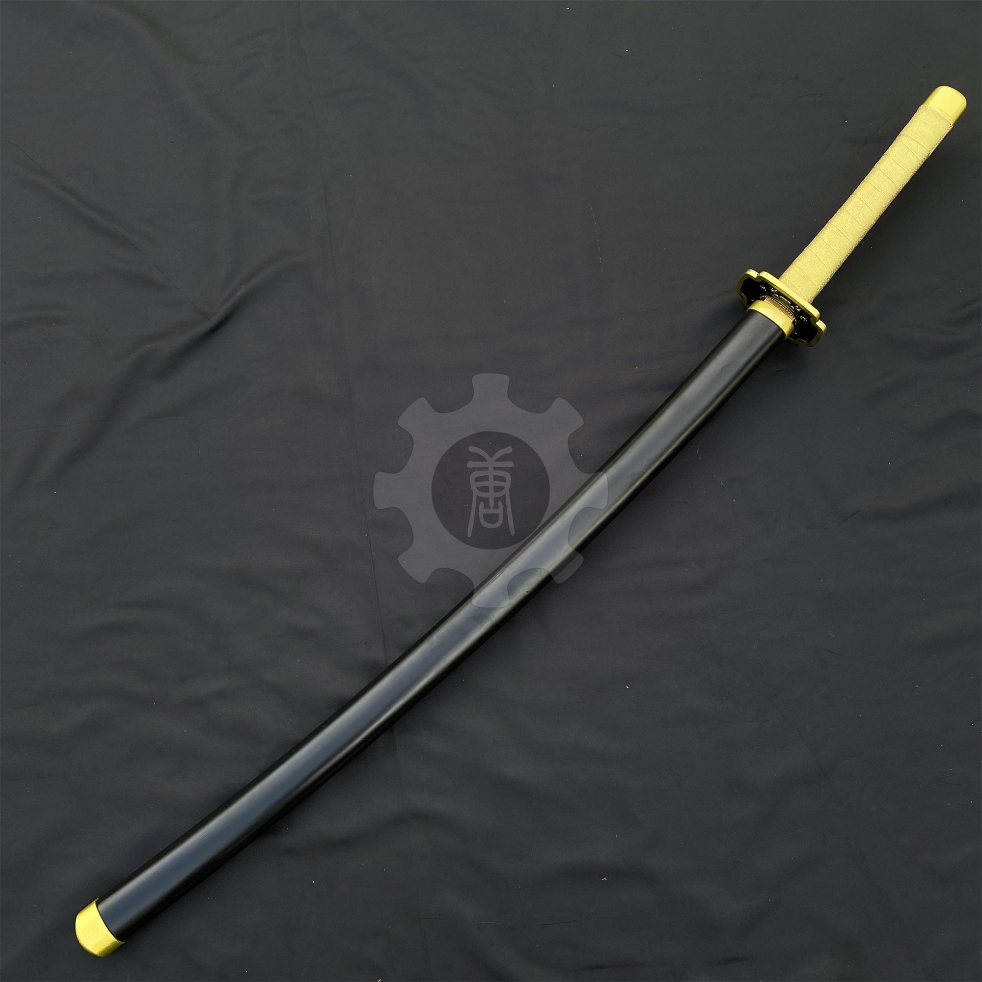 IRL Yoriichi Nichirin Sword Katana-Carbon Steel 1045 - Tophatter Daily Deals