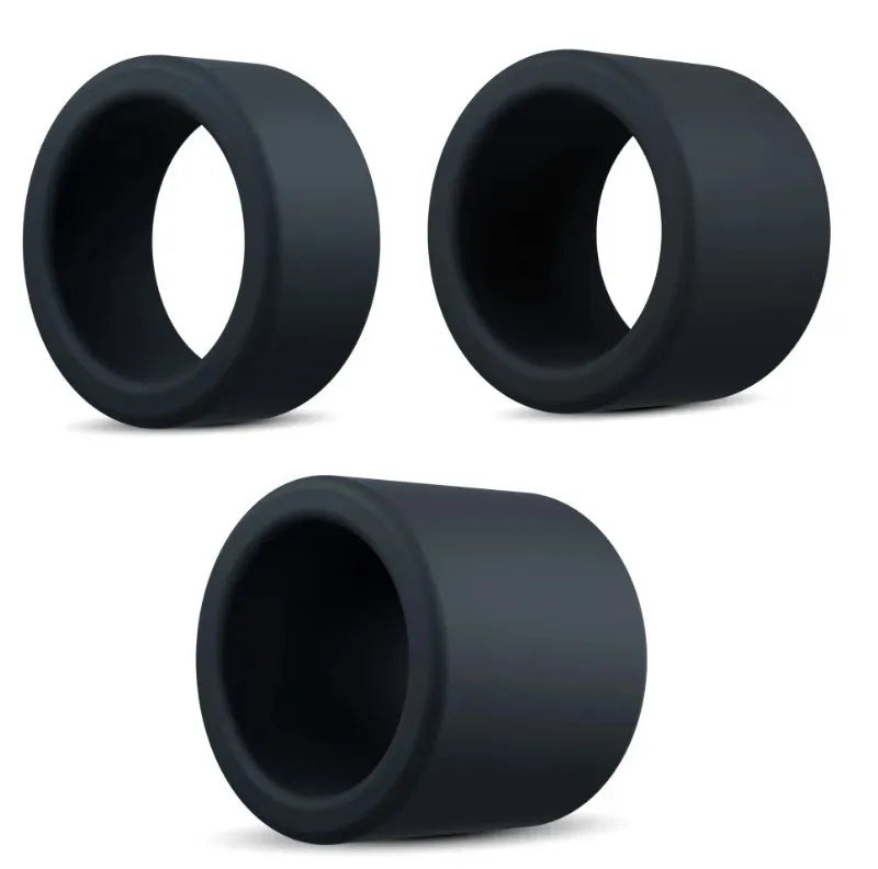 Performance Plus Accelerate (Black) – Versatile 3-Ring Set Enhancer > Cock Ring > Sets - Tophatter Daily Deals