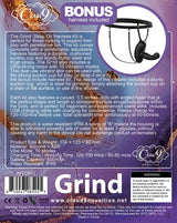 Cloud 9 Grind (Black) – Insertable Vibe with Suction Cup and Harness > Dildos > Strap On Dildos - Tophatter Daily Deals