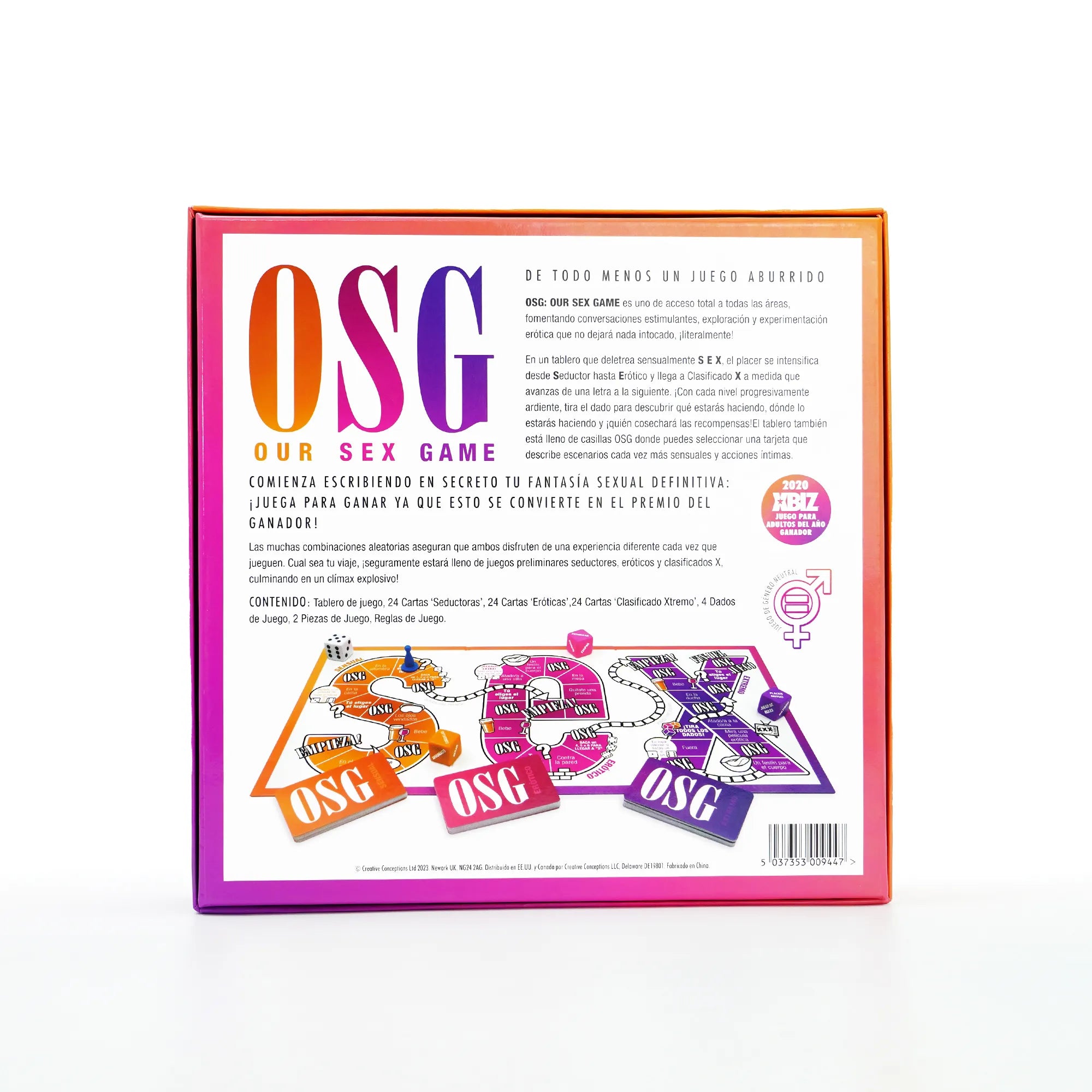 Our Sex Game Spanish Edition – Erotic Conversation Board Game > Novelties > Board Games - Tophatter Daily Deals