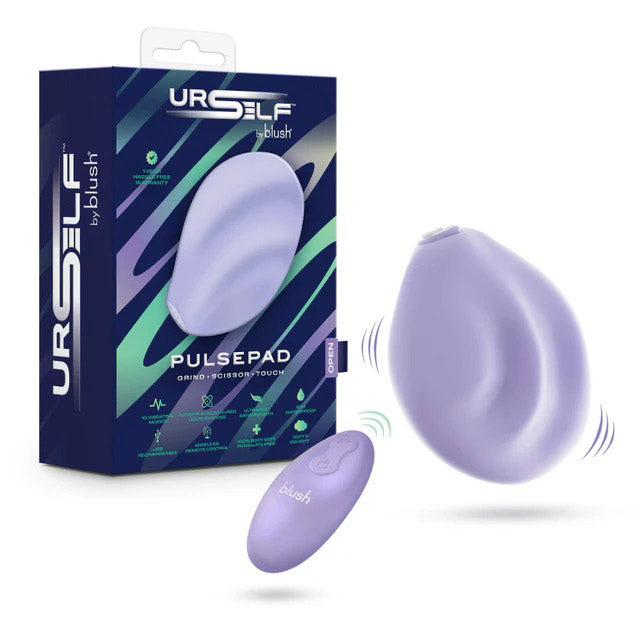 Urself PulsePad (Lavender) – Double-Sided Silicone Vibrator > Sex Toys For Ladies > Clitoral Vibrators and Stimulators - Tophatter Daily Deals