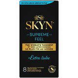 Skyn Supreme Feel Extra Lube Condoms 8pk > Essentials > Condoms - Tophatter Daily Deals