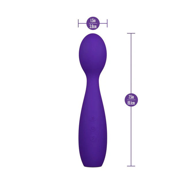 Sexy Things Velvet High – Powerful Wand Vibrator with 15 Vibration Modes > Vibrators > Standard Vibrators - Tophatter Daily Deals