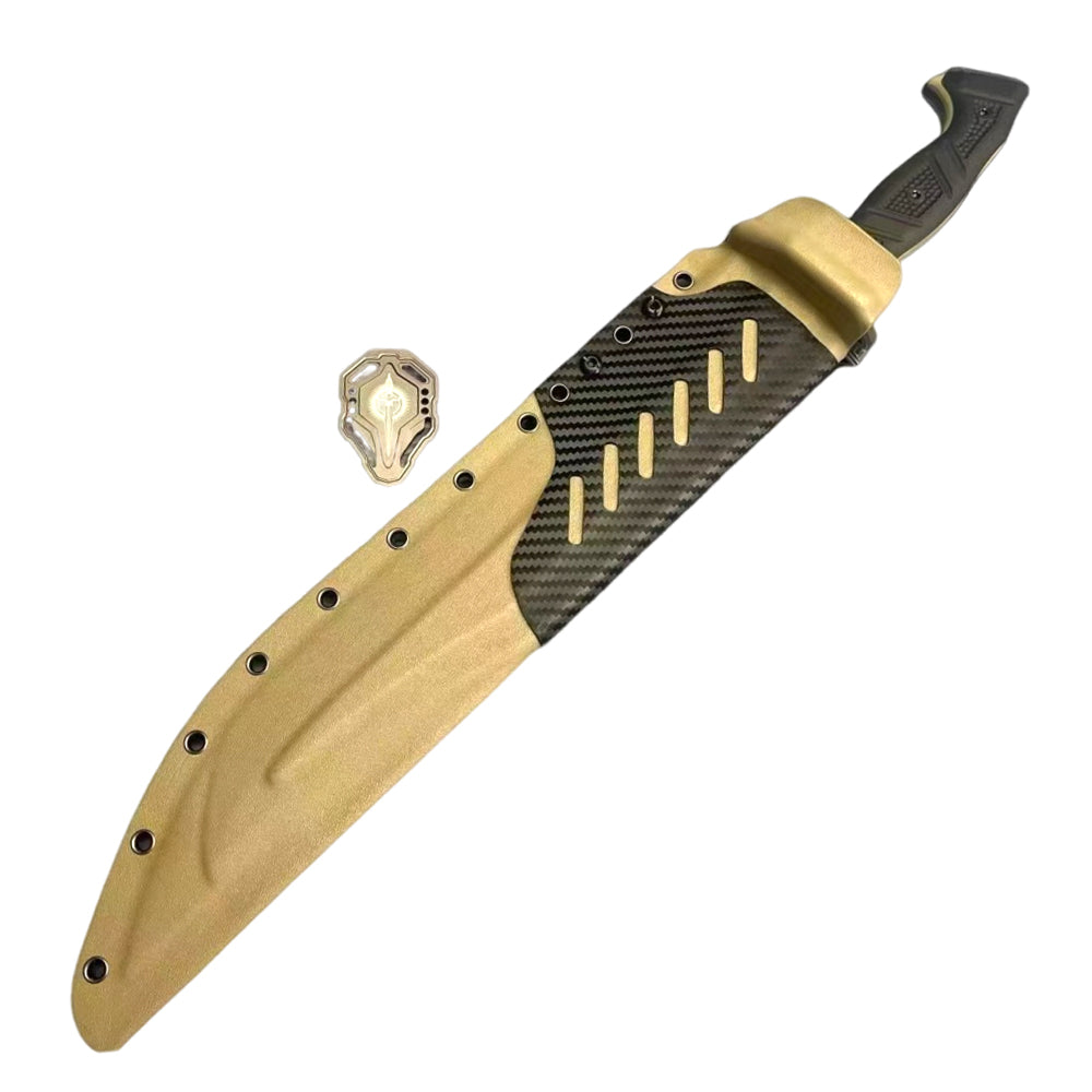 YYQ "Broken Back" Knife - Tophatter Daily Deals