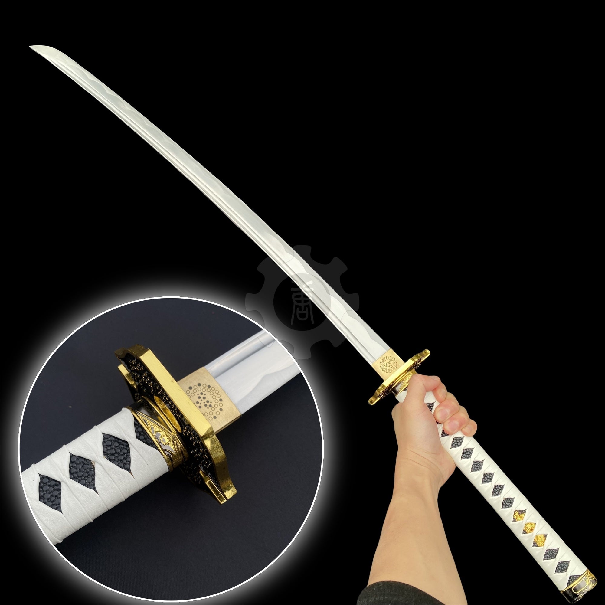 Life-size Vergil's Yamato Katana Carbon Steel Version - Tophatter Daily Deals