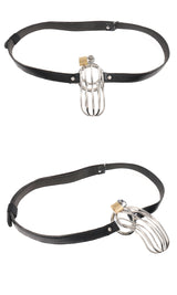Fetish Fantasy Extreme Prisoner Steel Cock Cage Chastity Device > Bondage Gear > Male Chastity - Tophatter Daily Deals