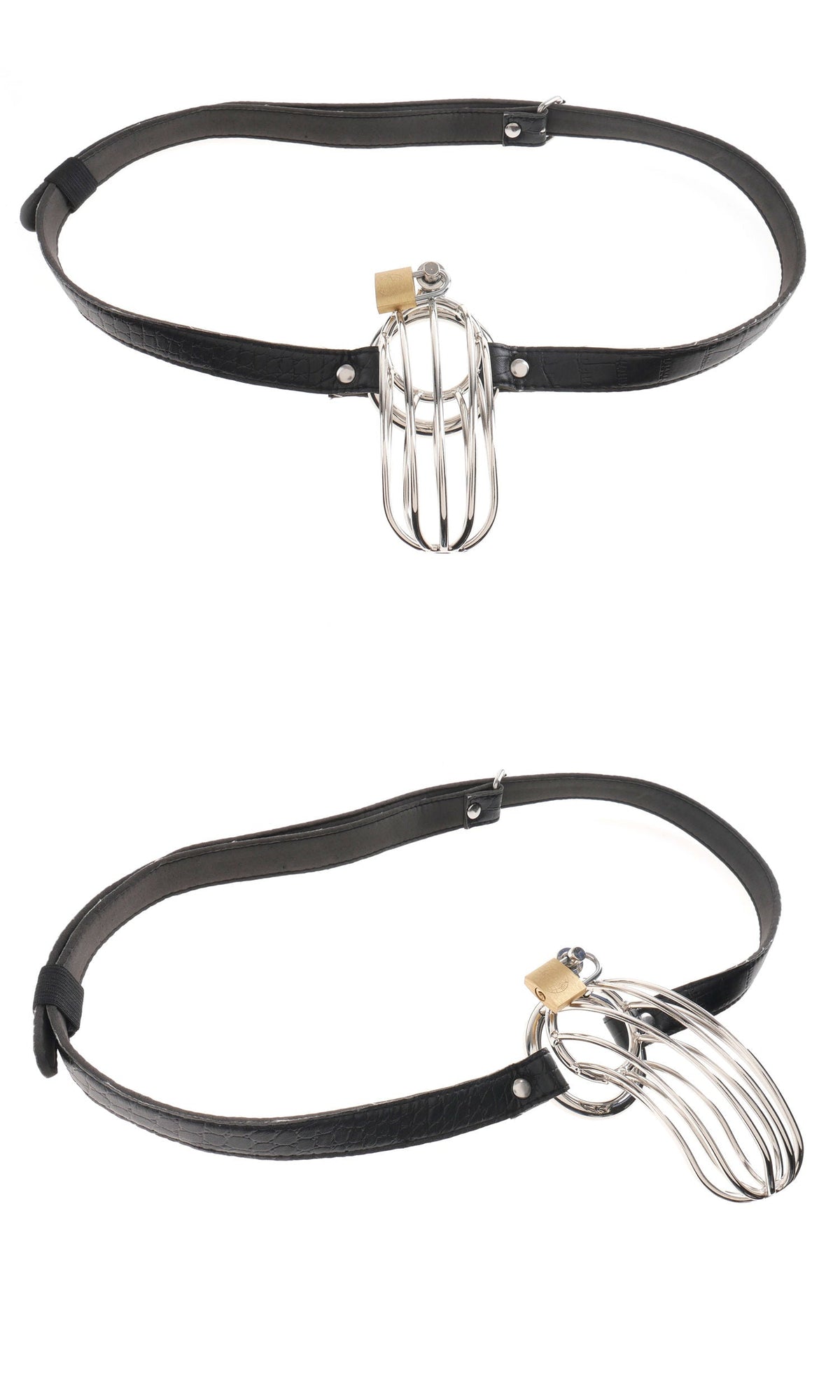 Fetish Fantasy Extreme Prisoner Steel Cock Cage Chastity Device > Bondage Gear > Male Chastity - Tophatter Daily Deals