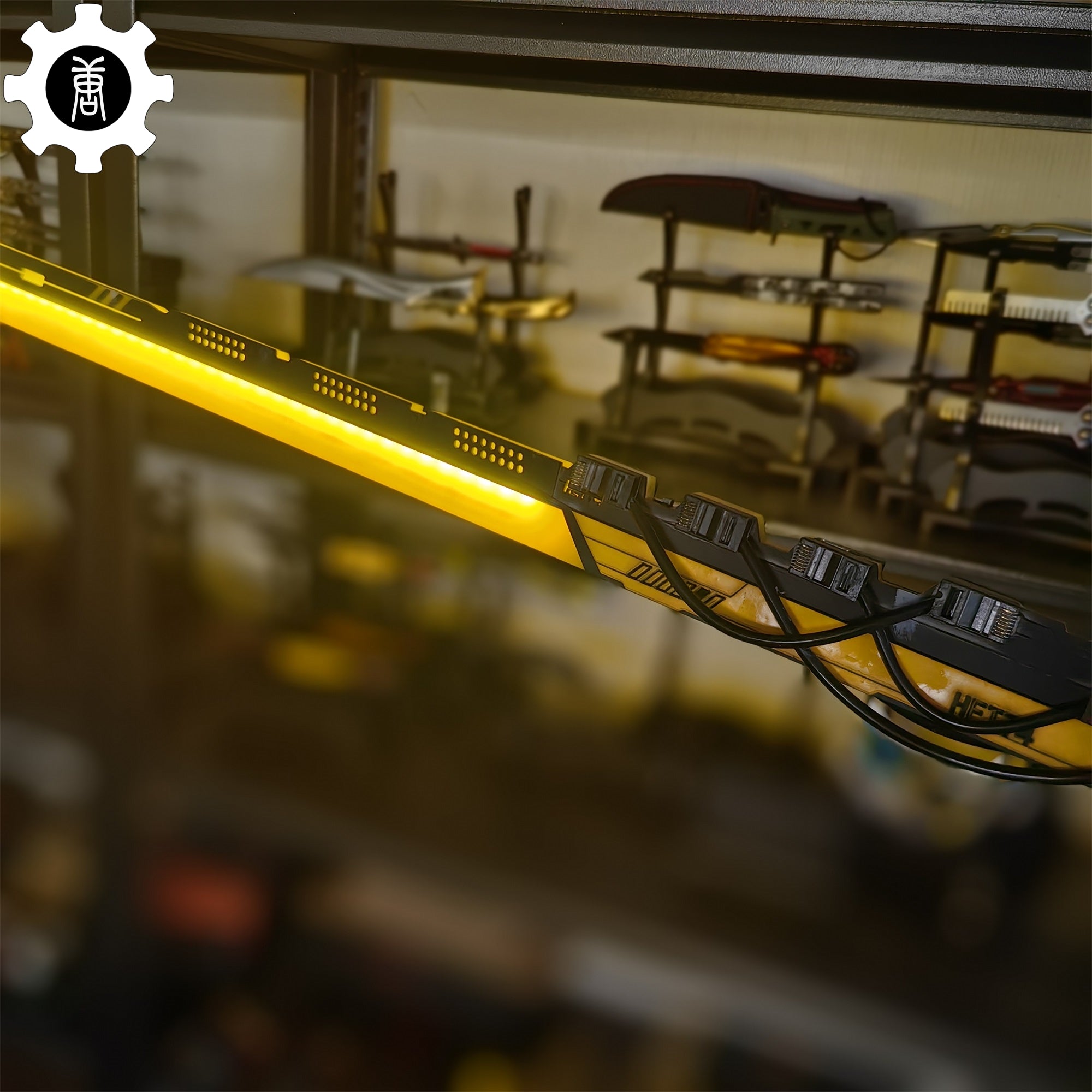 Yellow Izanami Katana High-End Game Cosplay Prop - Tophatter Daily Deals