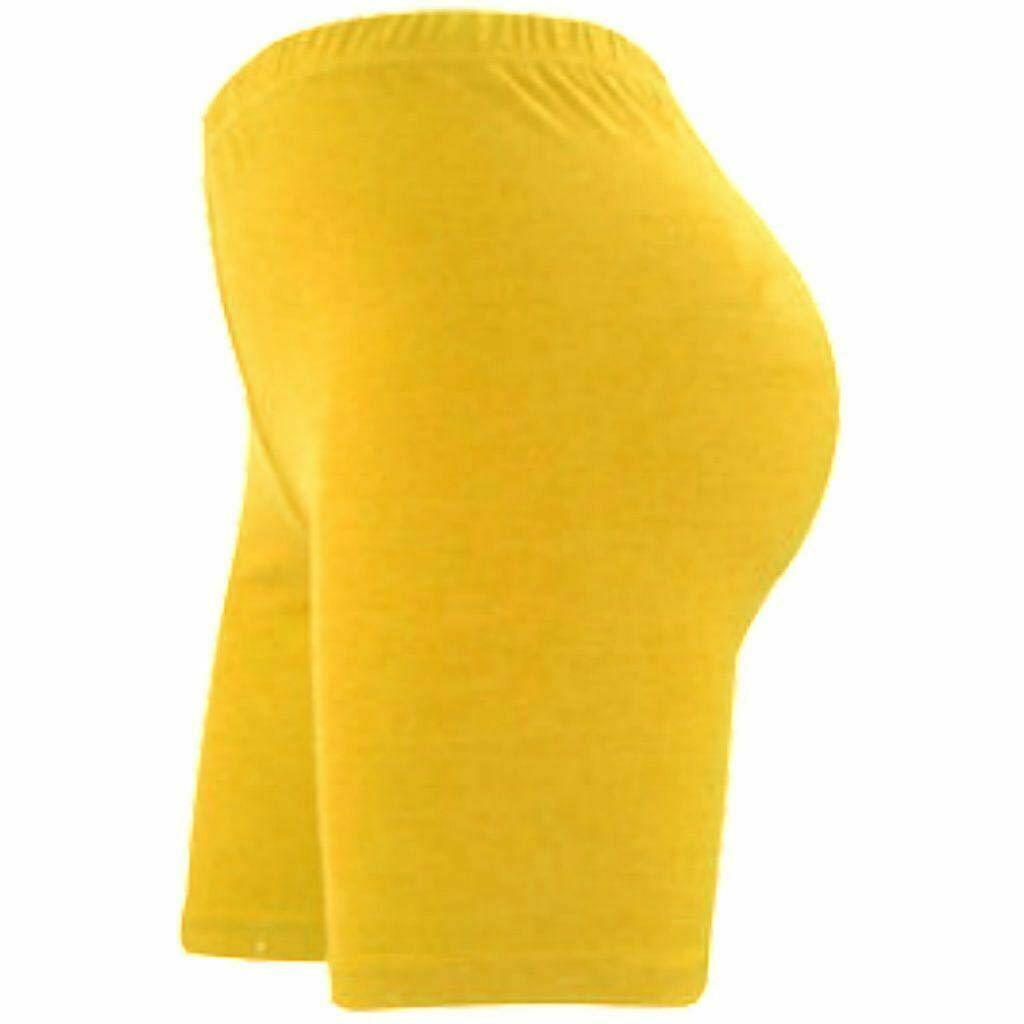Cycling Shorts for Women - Ladies Dancing Shorts Leggings Active Casual Shorts Yellow Mountain & Cycling - Tophatter Daily Deals