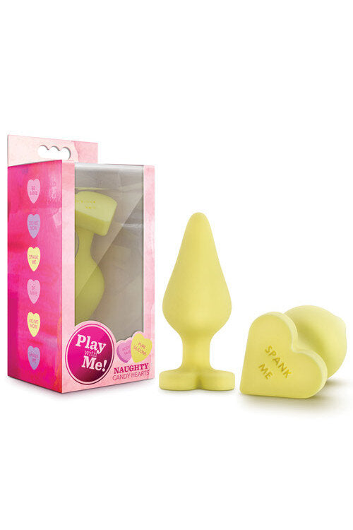 Blush Play with Me Naughty Candy Heart Plug Sex Toys - Tophatter Daily Deals