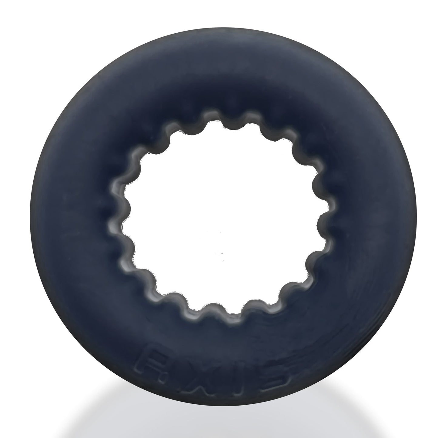 Oxballs Axis Inner Ribbed Griphold Comfort Cock Ring Black Ice > Cock Ring > Single - Tophatter Daily Deals