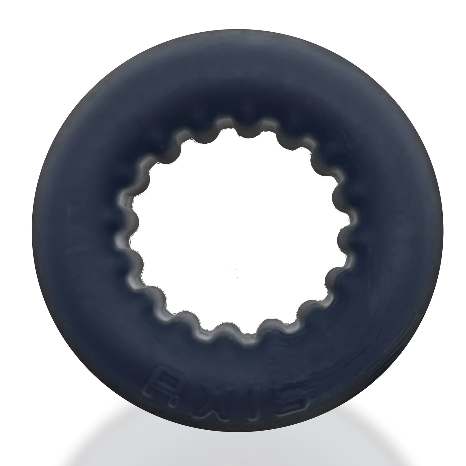 Oxballs Axis Inner Ribbed Griphold Comfort Cock Ring Black Ice > Cock Ring > Single - Tophatter Daily Deals