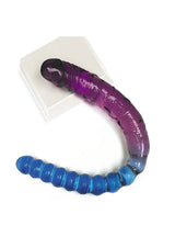 Shade (Violet and Blue) – 17 Inch Double Dong with Beaded and Girthy Sides Dildo > Dildos > Double Dildos - Tophatter Daily Deals