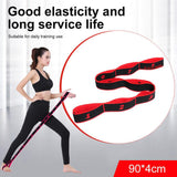 Yoga Straps for Stretching - Yoga Strap, Multi-Loop Stretching Strap, Elastic Yoga Stretch Strap, Pilates, Exercise, Dance and Gymnastics Yoga - Tophatter Daily Deals