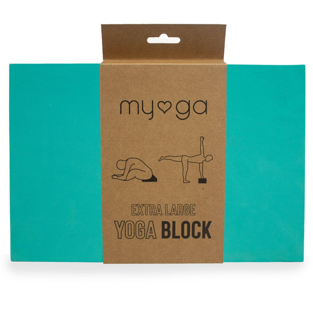 Foam Yoga Block - Lightweight Pilates Home Exercise High Density EVA Yoga Blocks Yoga & Pilates Blocks - Tophatter Daily Deals