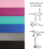 Foam Yoga Block - Lightweight Pilates Home Exercise High Density EVA Yoga Blocks Yoga & Pilates Blocks - Tophatter Daily Deals