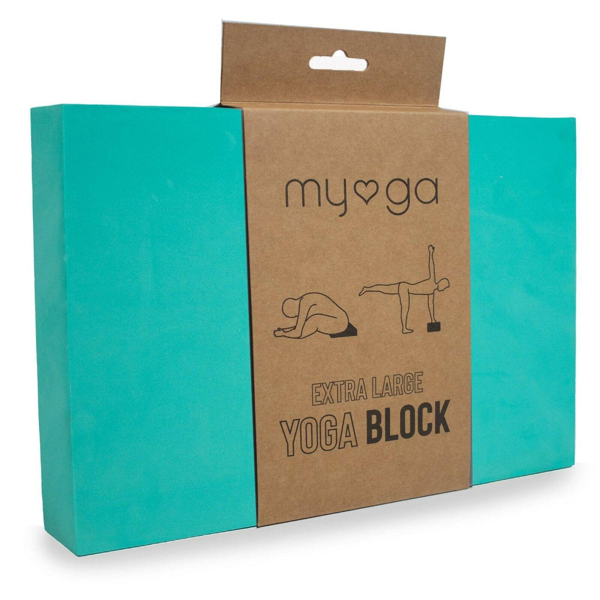 Foam Yoga Block - Lightweight Pilates Home Exercise High Density EVA Yoga Blocks Green Yoga & Pilates Blocks - Tophatter Daily Deals
