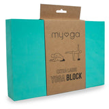 Foam Yoga Block - Lightweight Pilates Home Exercise High Density EVA Yoga Blocks Green Yoga & Pilates Blocks - Tophatter Daily Deals