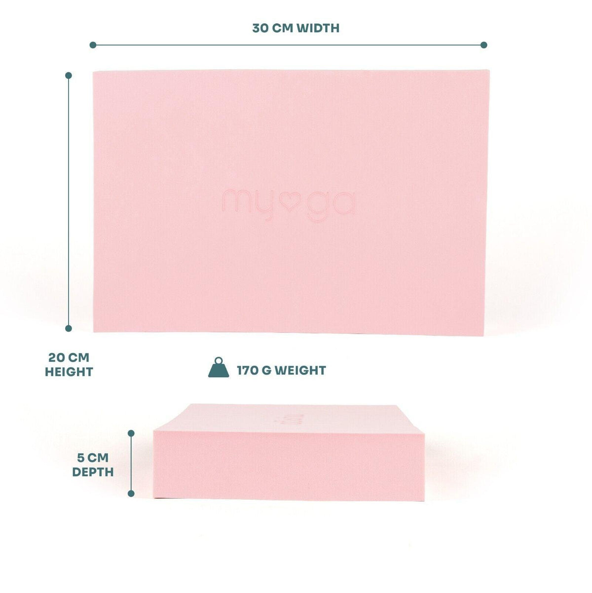 Foam Yoga Block - Lightweight Pilates Home Exercise High Density EVA Yoga Blocks Yoga & Pilates Blocks - Tophatter Daily Deals