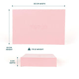 Foam Yoga Block - Lightweight Pilates Home Exercise High Density EVA Yoga Blocks Yoga & Pilates Blocks - Tophatter Daily Deals