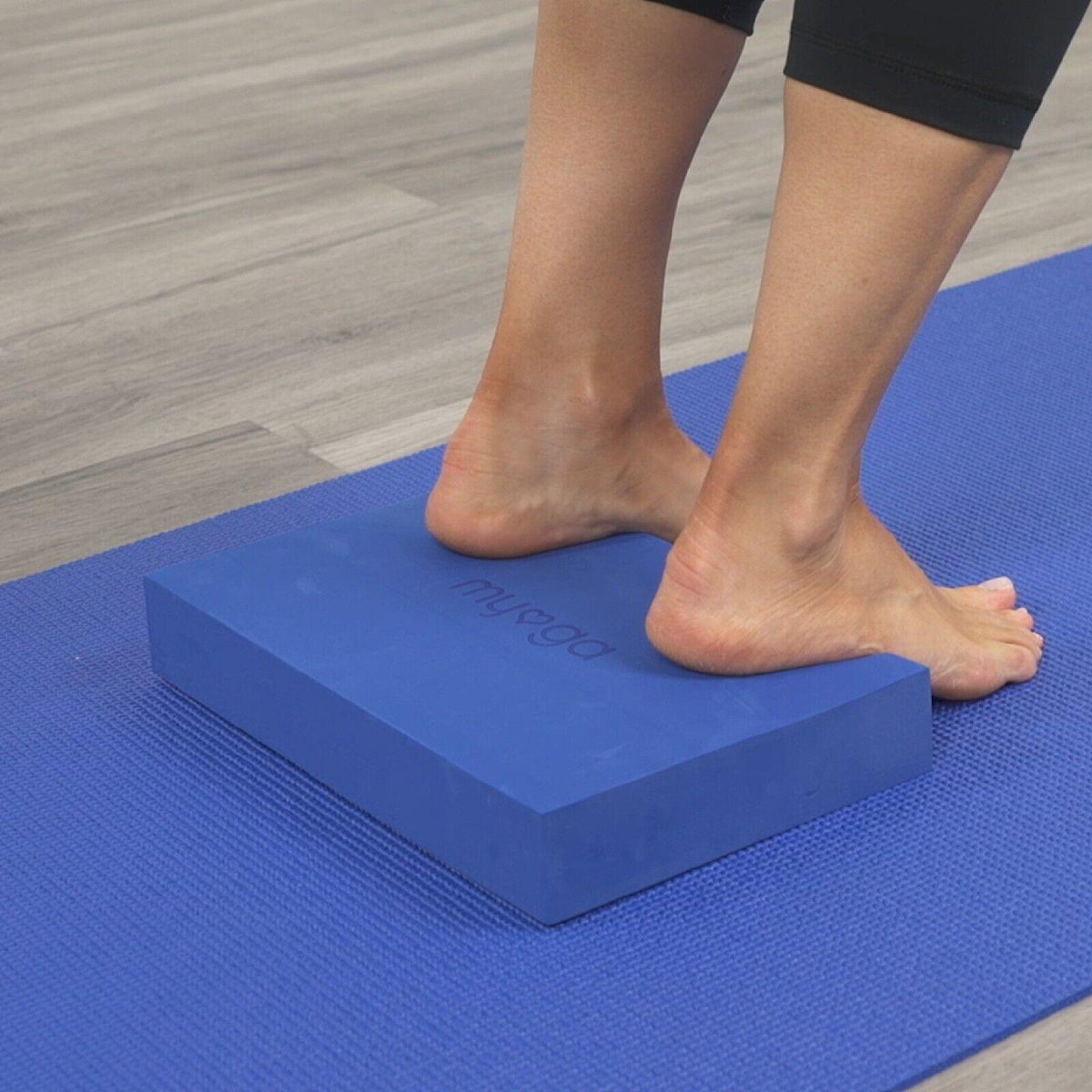 Foam Yoga Block - Lightweight Pilates Home Exercise High Density EVA Yoga Blocks Yoga & Pilates Blocks - Tophatter Daily Deals