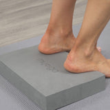 Foam Yoga Block - Lightweight Pilates Home Exercise High Density EVA Yoga Blocks Yoga & Pilates Blocks - Tophatter Daily Deals