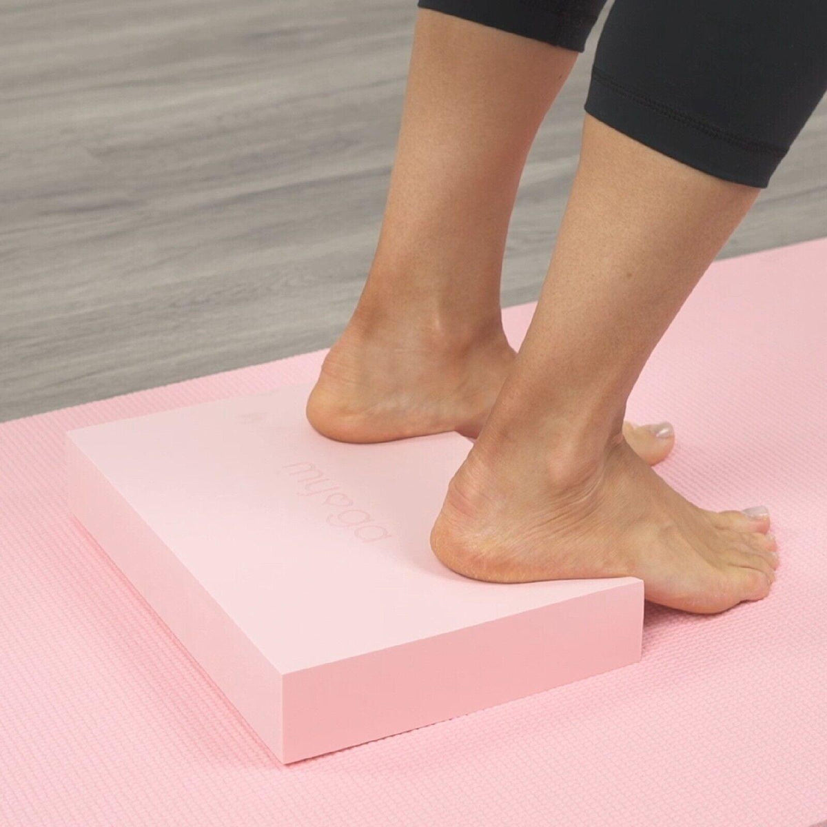 Foam Yoga Block - Lightweight Pilates Home Exercise High Density EVA Yoga Blocks Yoga & Pilates Blocks - Tophatter Daily Deals