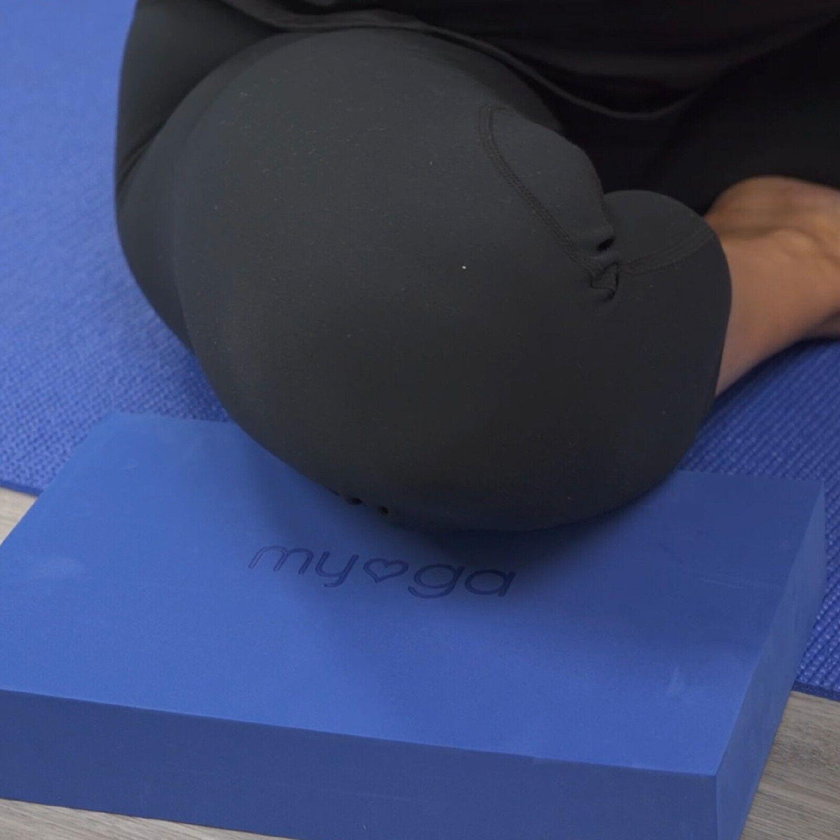 Foam Yoga Block - Lightweight Pilates Home Exercise High Density EVA Yoga Blocks Yoga & Pilates Blocks - Tophatter Daily Deals