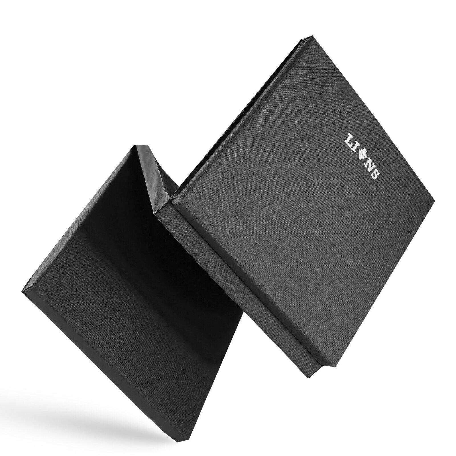 Gymnastics Crash Mats - Kosipad Deluxe Gym Landing Crash Mat, Play, Nursury, Training Safe, Soft (Non Slip Black, Extra Large) Exercise & Fitness - Tophatter Daily Deals