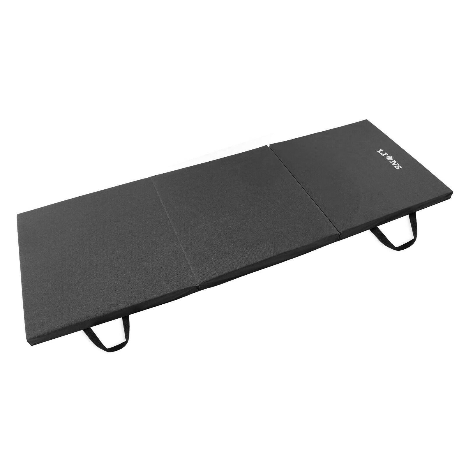 Gymnastics Crash Mats - Kosipad Deluxe Gym Landing Crash Mat, Play, Nursury, Training Safe, Soft (Non Slip Black, Extra Large) Exercise & Fitness - Tophatter Daily Deals