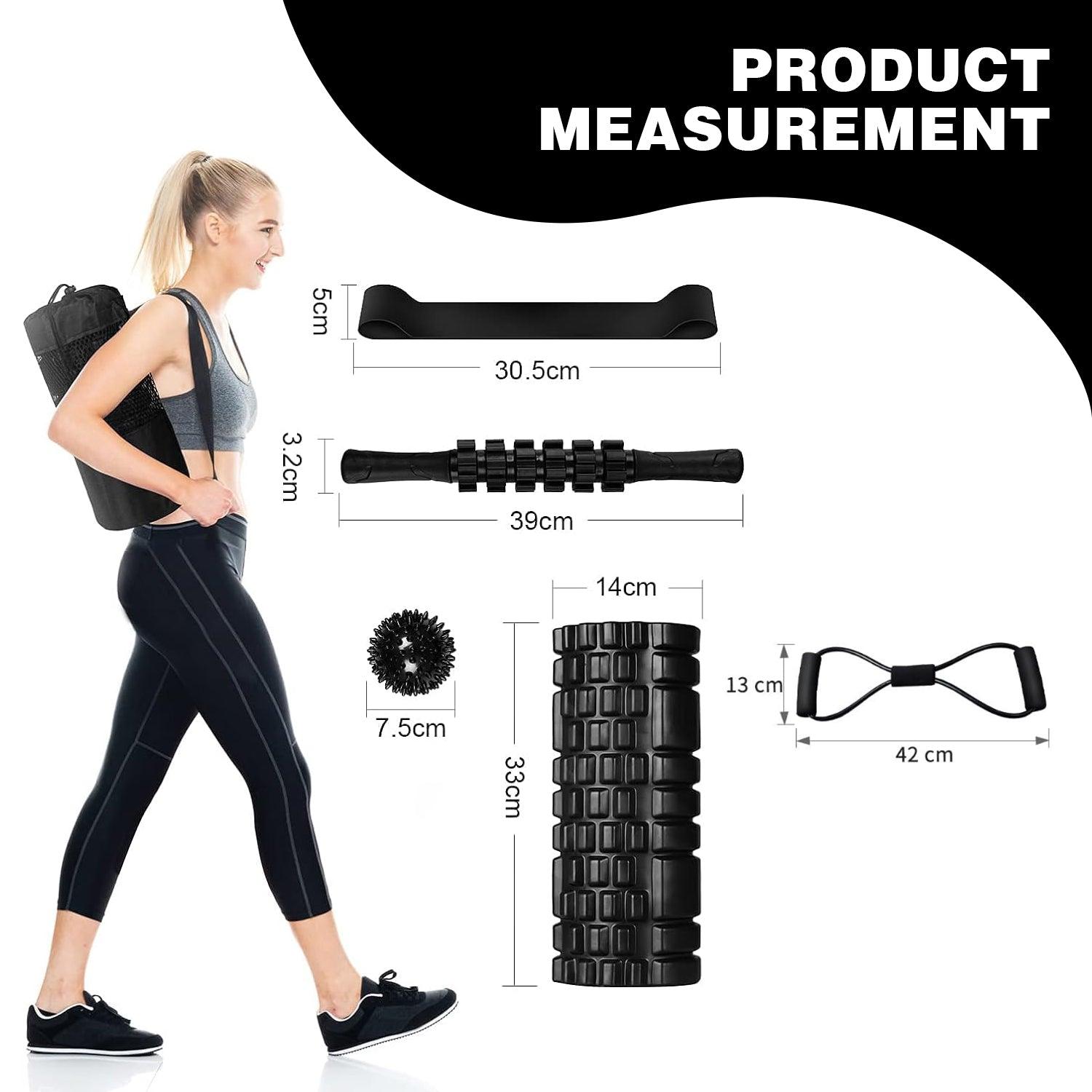 Sports Direct Foam Roller - Yoga Massage Roller Foam Roller Ball Spiky Muscle Relief Training Exercise Sets Yoga Product - Tophatter Daily Deals