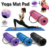 Thickest Yoga Mat - TPE Gymnastics Mat, Training Mat, Non-Slip Pilates Mat, Yoga Fitness Mat, Eco friendly Yoga mat for fitness Gym Yoga & Pilates Mats - Tophatter Daily Deals