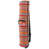Yoga Mat Carry Bag - Yoga Mat Carry Bag UK Yoga Mat Bag Fitness Shoulder Cotton Canvas Carrier Pocket Blood Orange Yoga & Pilates Mats - Tophatter Daily Deals