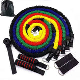 Pull Up Bands UK - 11PCS Set Exercise Tube Resistance Bands Pull Up with Handles Exercise Bands - Tophatter Daily Deals