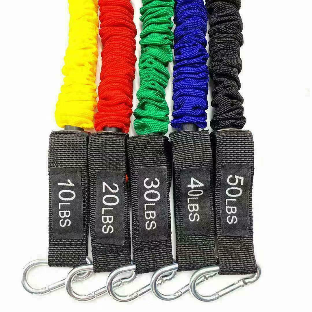 Pull Up Bands UK - 11PCS Set Exercise Tube Resistance Bands Pull Up with Handles Exercise Bands - Tophatter Daily Deals