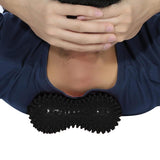 Peanut Massage Ball - Peanut Back Roller Peanut Shape Yoga Spikey Massage Gym Balls Spiky Therapy Ball Roller Exercise & Fitness - Tophatter Daily Deals