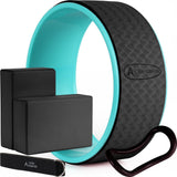 Yoga Block Set - 5-in-1 Premium Back Roller with Blocks, Strap & Ring Yoga & Pilates Blocks - Tophatter Daily Deals