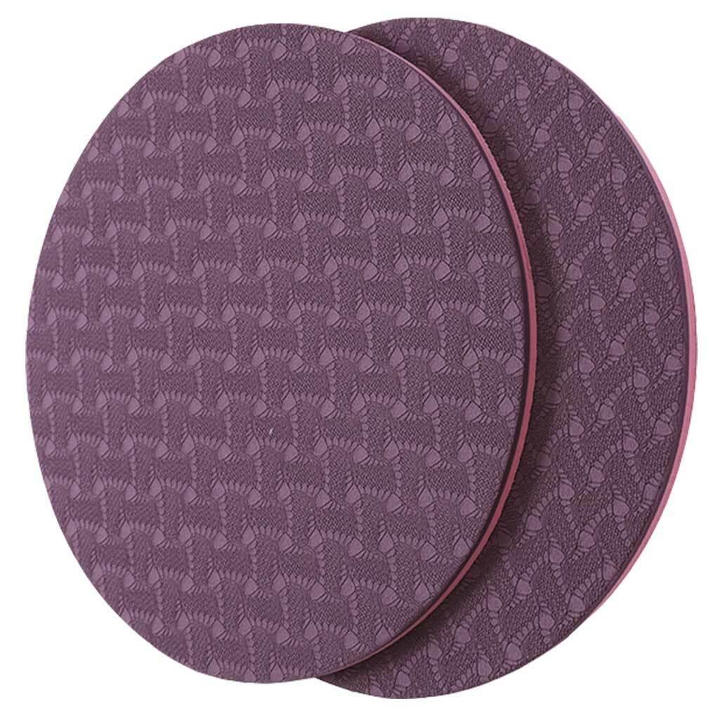 Yoga Knee Pads UK - 6mm Eco-friendly Pilates Exercise Knee Cushion for Yoga Purple Yoga & Pilates - Tophatter Daily Deals